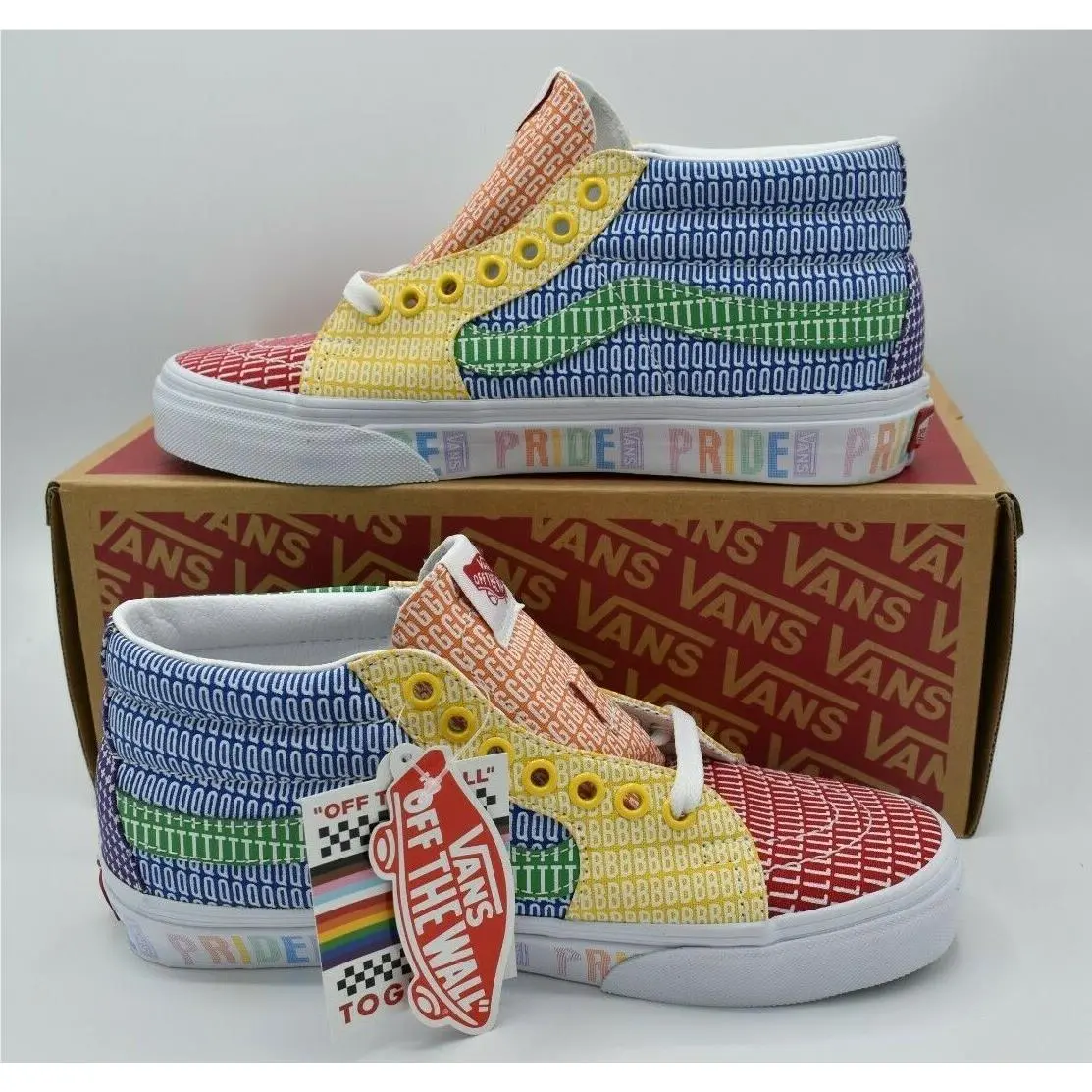 Vans shoes - VANS Sk8-Mid - Multicolor (UPC: 194903617165) 0