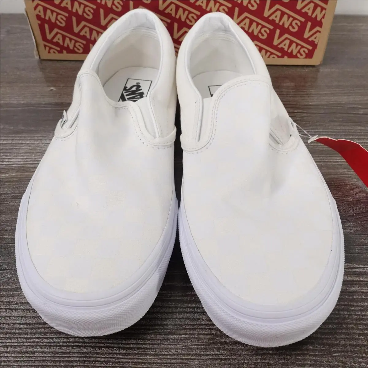 Vans shoes - Vans Classic Slip-On Checkerboard - Classic Checkerboard - VN000EYE - White 0