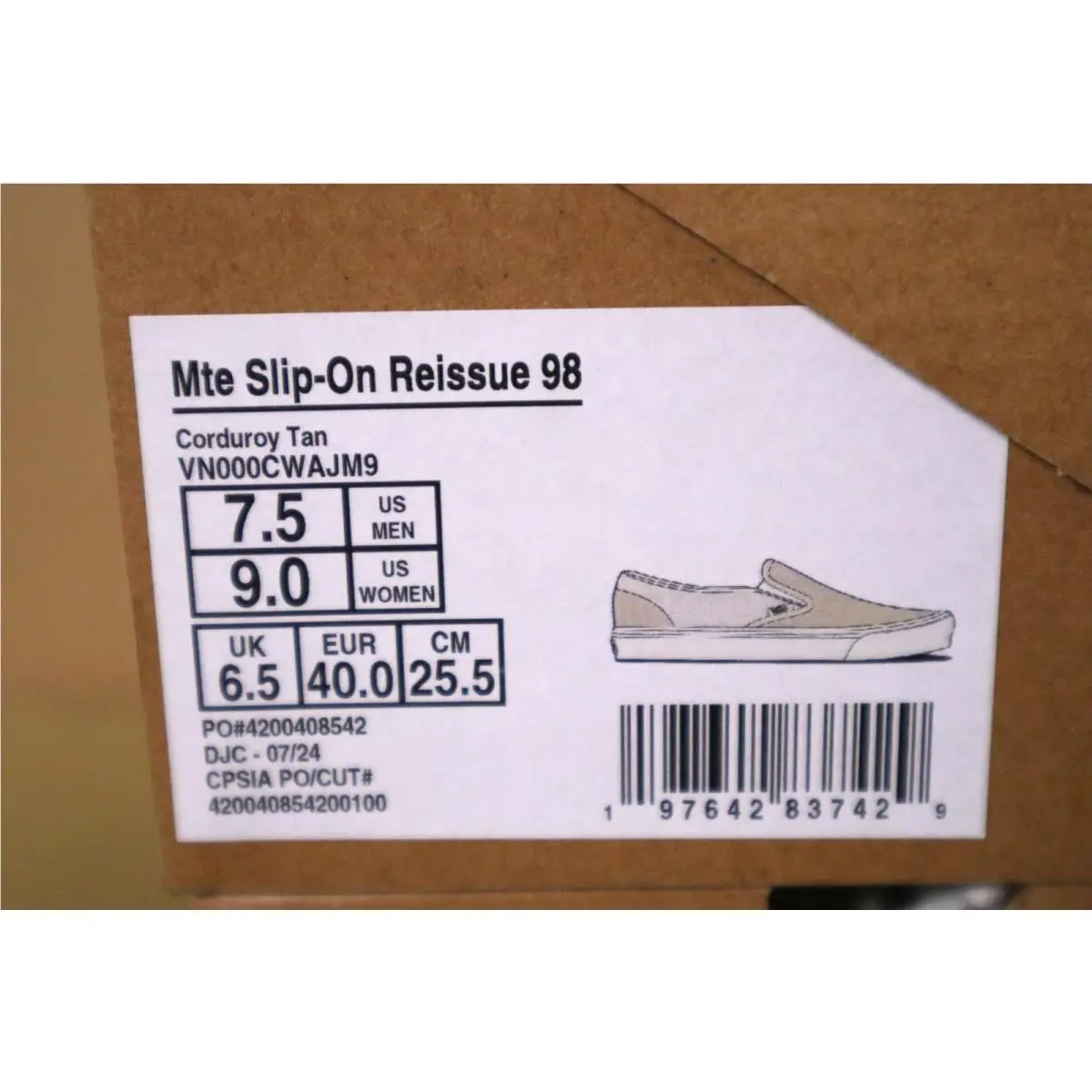 Vans shoes - VANS MTE - MTE - Tan 11