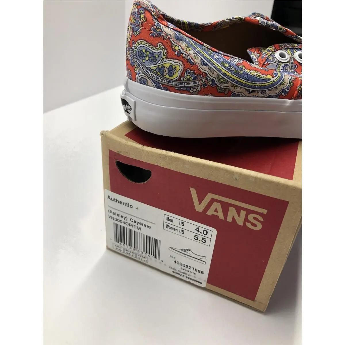 Vans shoes - VANS Authentic Paisley - Authentic Paisley - Multi-Color 7