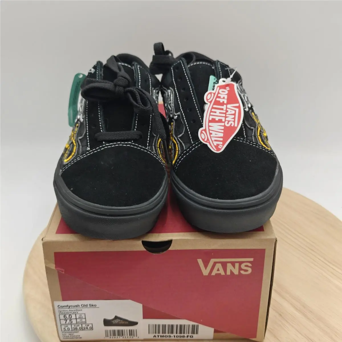 Vans shoes - Vans ComfyCush Old Skool - ComfyCush Old Skool - VN0A5DYC8VV - Black 1