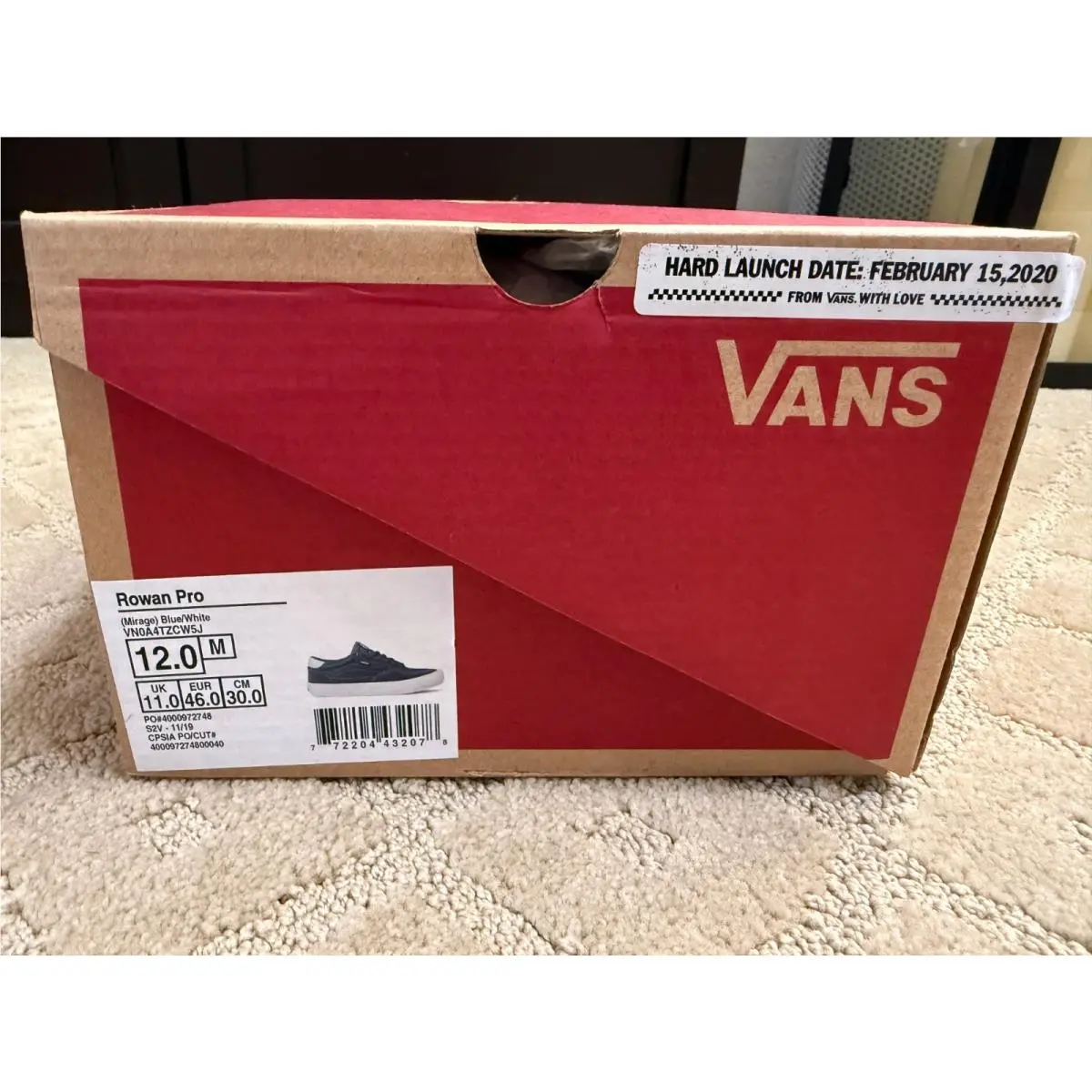 Vans shoes - VANS Rowan Pro - Rowan Pro - (Mirage)Blue/White 0