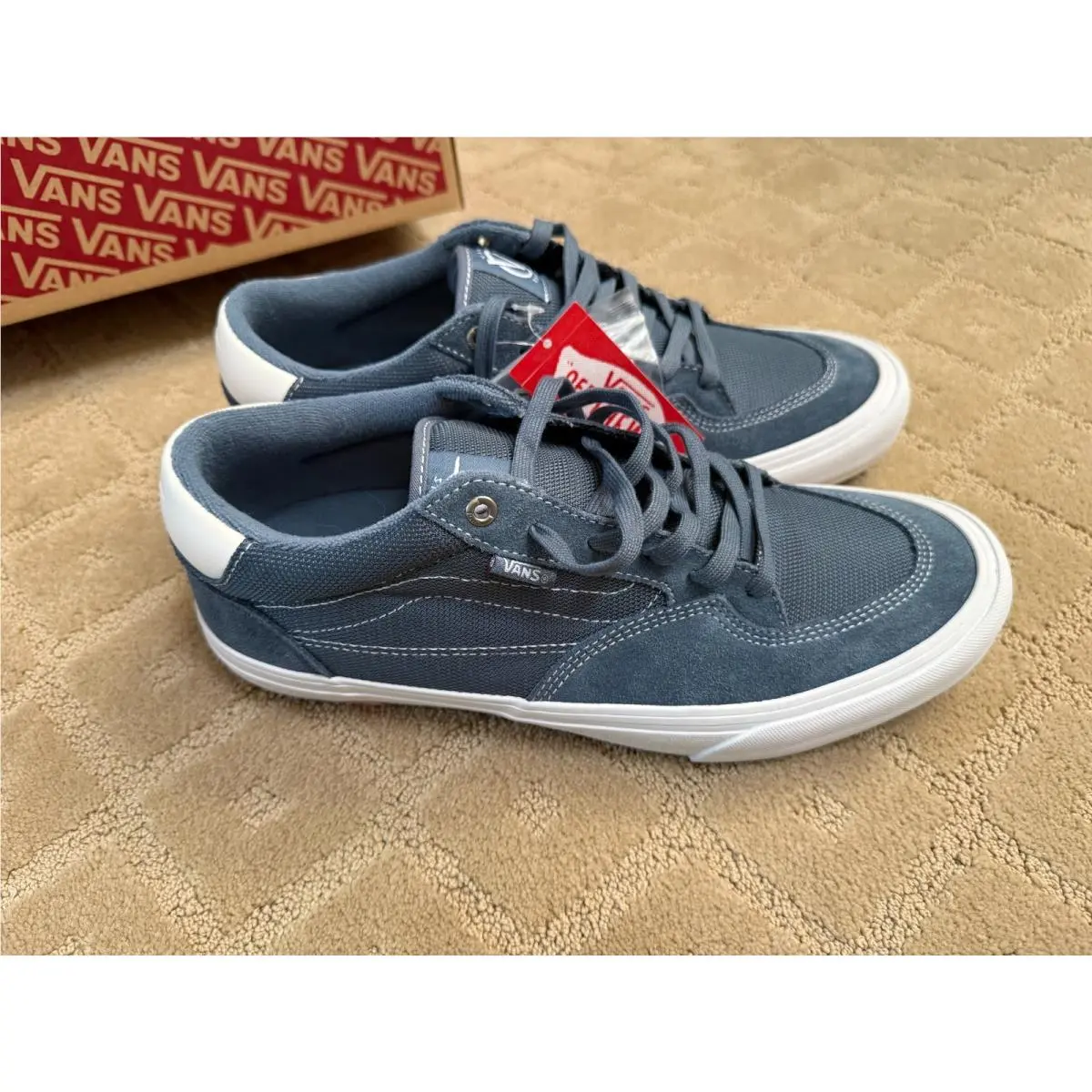 Vans shoes - VANS Rowan Pro - Rowan Pro - (Mirage)Blue/White 2