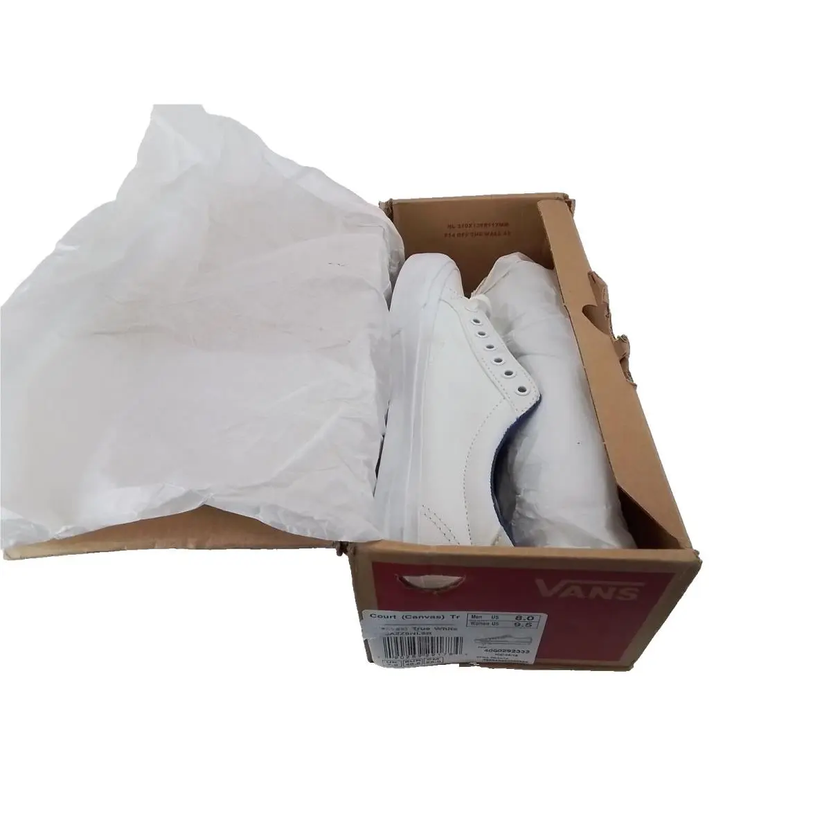 Vans shoes - VANS Court - Court - VN0A2Z5NL5R - White (UPC: 190289291784) 6
