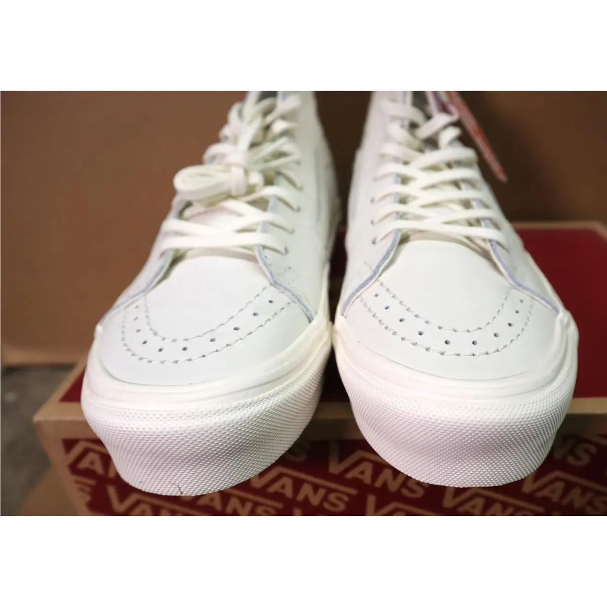 Vans shoes - VANS Sk8-Hi - VN0A4U169GX - Marshmallow/Marshmallow 14
