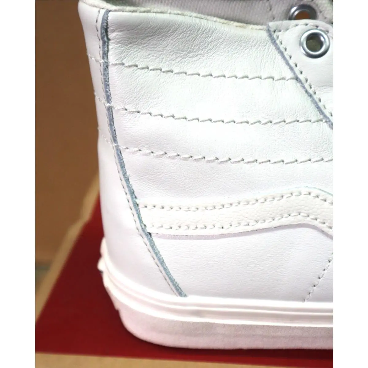 Vans shoes - VANS Sk8-Hi - VN0A4U169GX - Marshmallow/Marshmallow 2