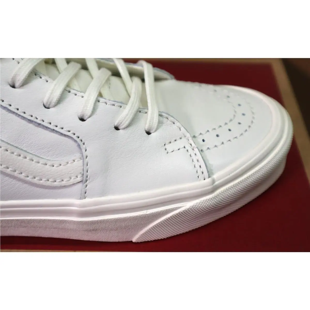 Vans shoes - VANS Sk8-Hi - VN0A4U169GX - Marshmallow/Marshmallow 3