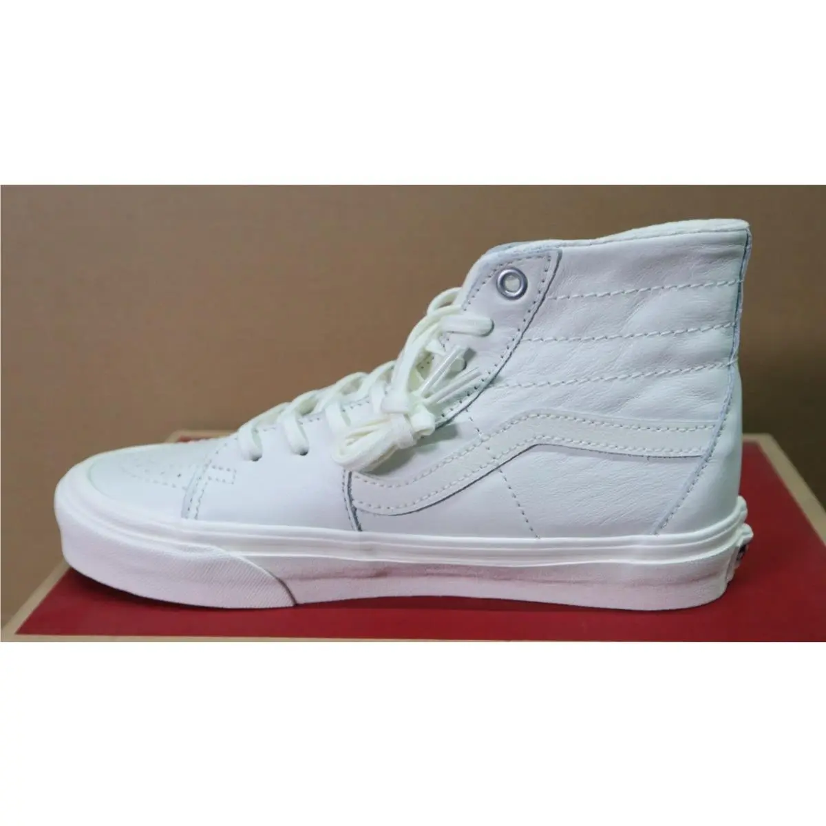 Vans shoes - VANS Sk8-Hi - VN0A4U169GX - Marshmallow/Marshmallow 4