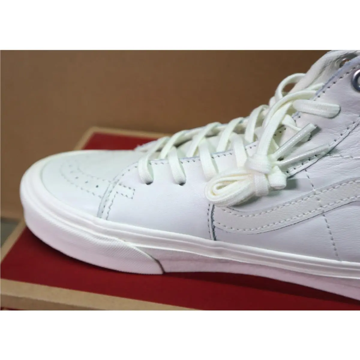 Vans shoes - VANS Sk8-Hi - VN0A4U169GX - Marshmallow/Marshmallow 6