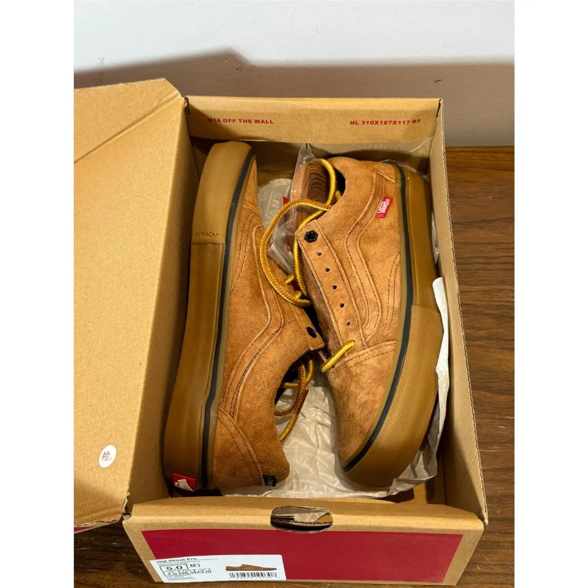 Vans shoes - Vans Anti Hero Cardiel Camel Old Skool - Beige 1
