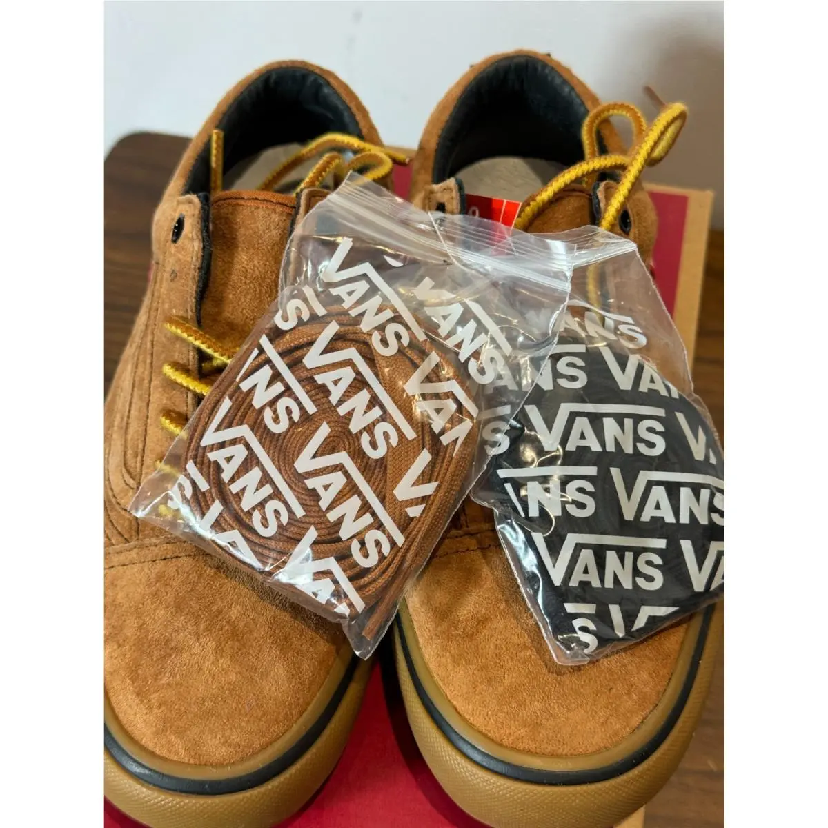 Vans shoes - Vans Anti Hero Cardiel Camel Old Skool - Beige 4