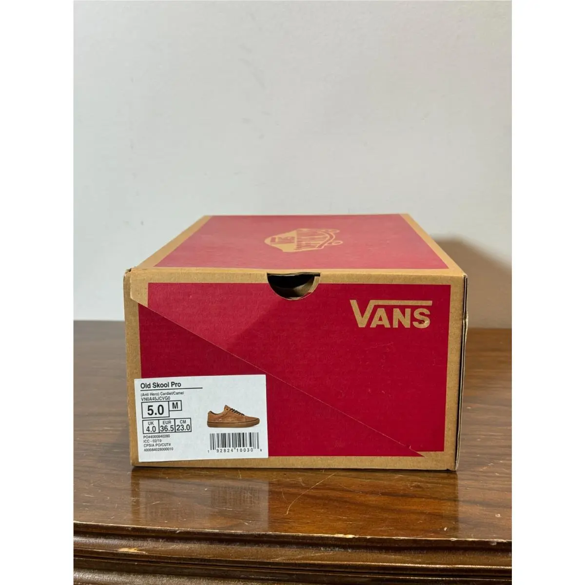 Vans shoes - Vans Anti Hero Cardiel Camel Old Skool - Beige 6
