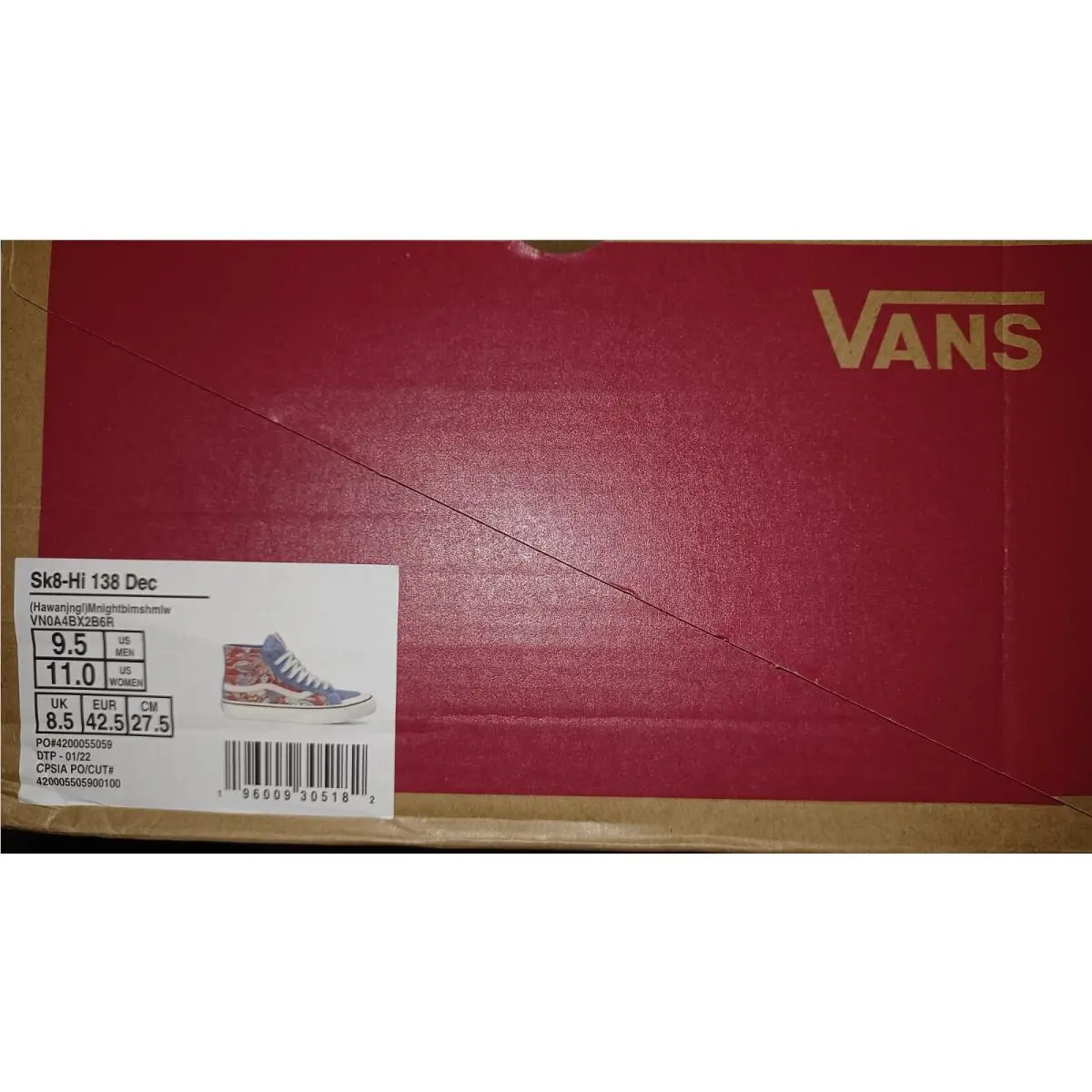 Vans shoes - VANS SK8 - VN0A4BX2B6R - Orange 1
