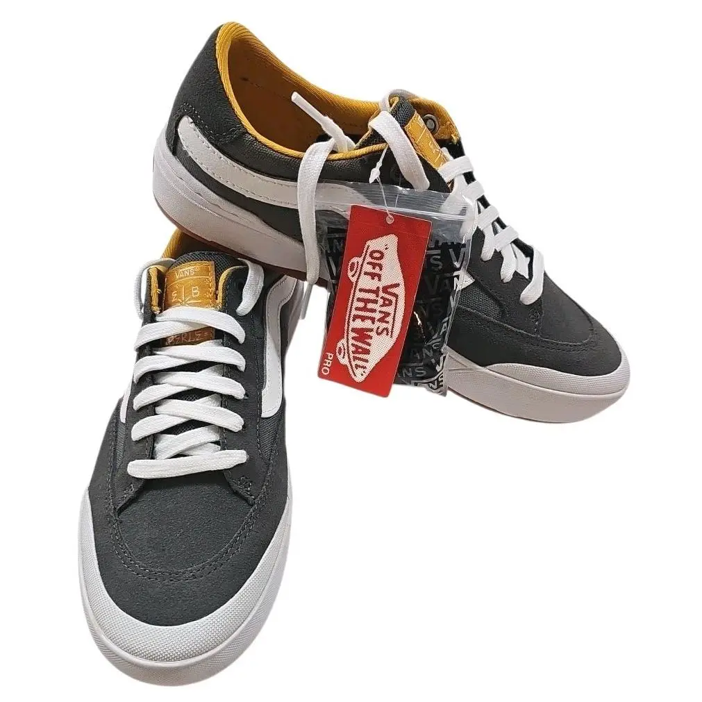 Vans shoes - VANS Berle Pro - Berle Pro - VN0A3WKXUZ1 - Pewter Gray Grey Mango Mojito White 13
