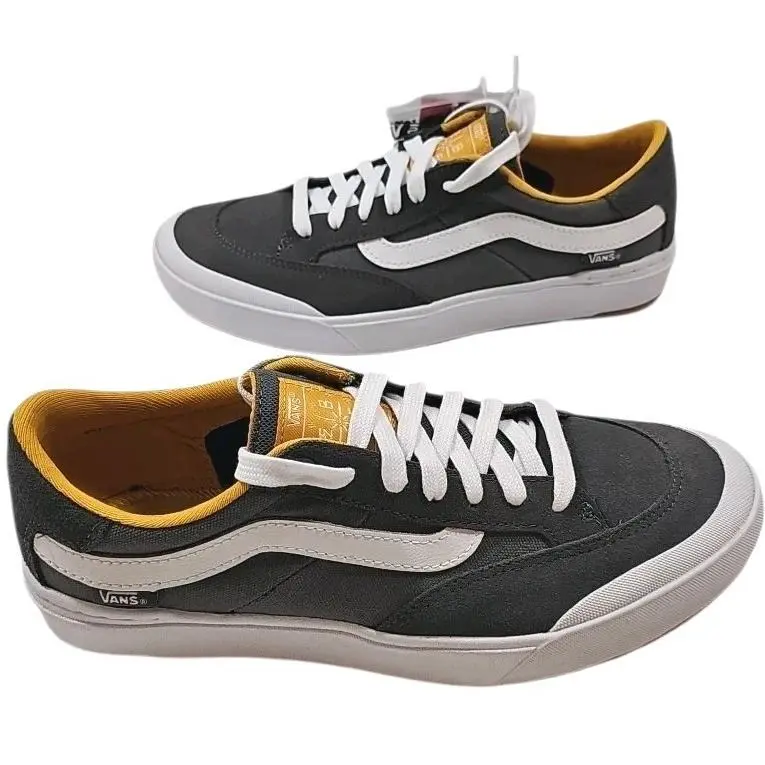 Vans shoes - VANS Berle Pro - Berle Pro - VN0A3WKXUZ1 - Pewter Gray Grey Mango Mojito White 19