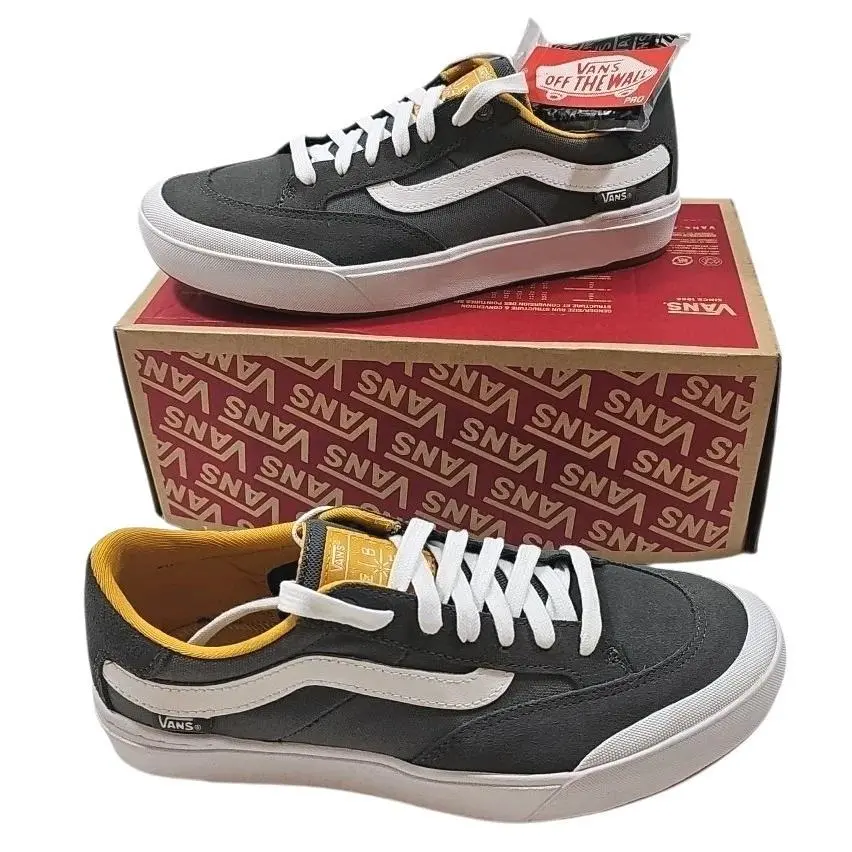 Vans shoes - VANS Berle Pro - Berle Pro - VN0A3WKXUZ1 - Pewter Gray Grey Mango Mojito White 6