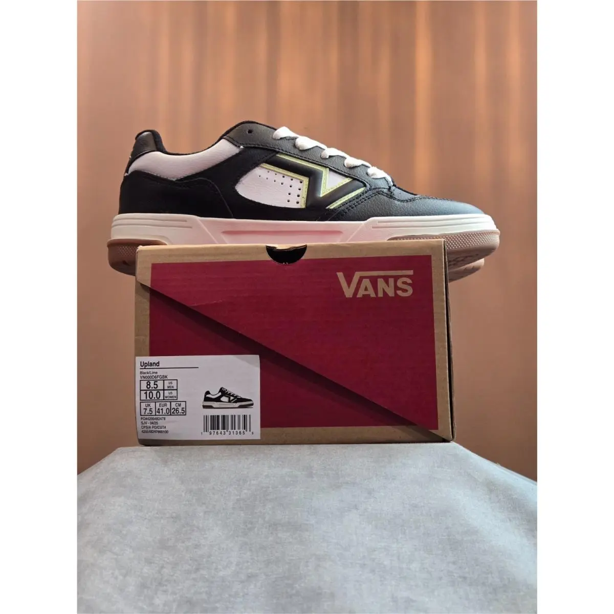 Vans shoes - VANS Upland - Upland - VN000D6FGBK - Black 6