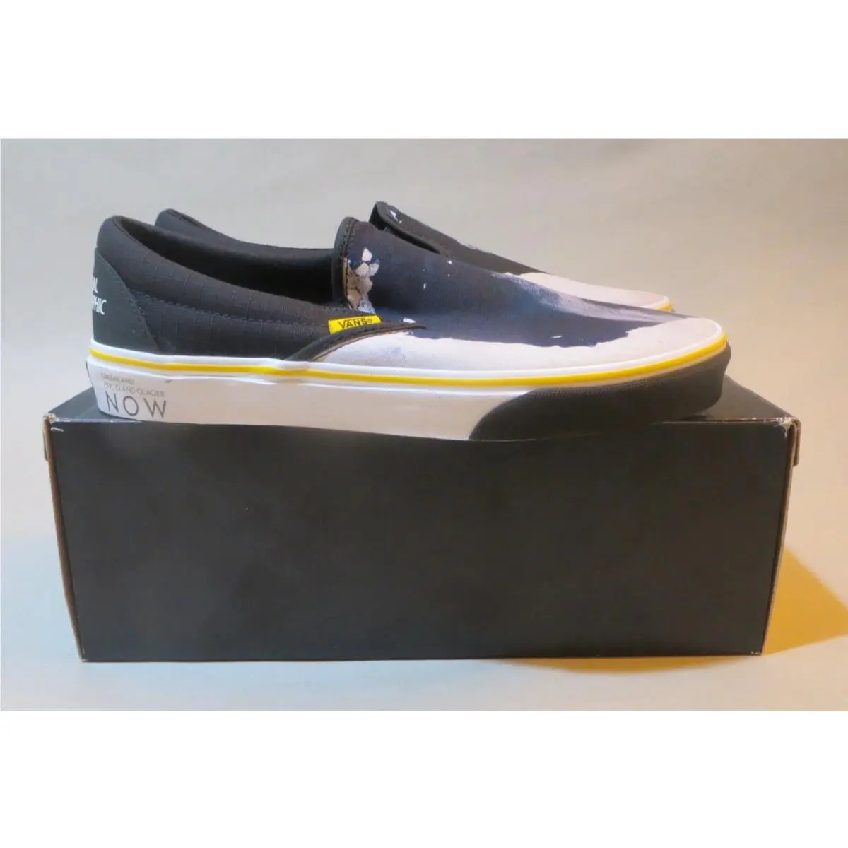 Vans shoes - Slip-On - Thnnwglcr - Black/Gray...touch of Navy (UPC: 194114401539) 4