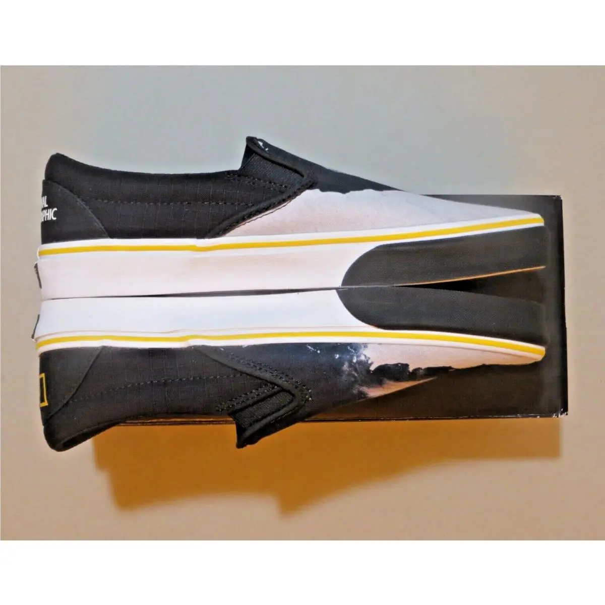 Vans shoes - Slip-On - Thnnwglcr - Black/Gray...touch of Navy (UPC: 194114401539) 5