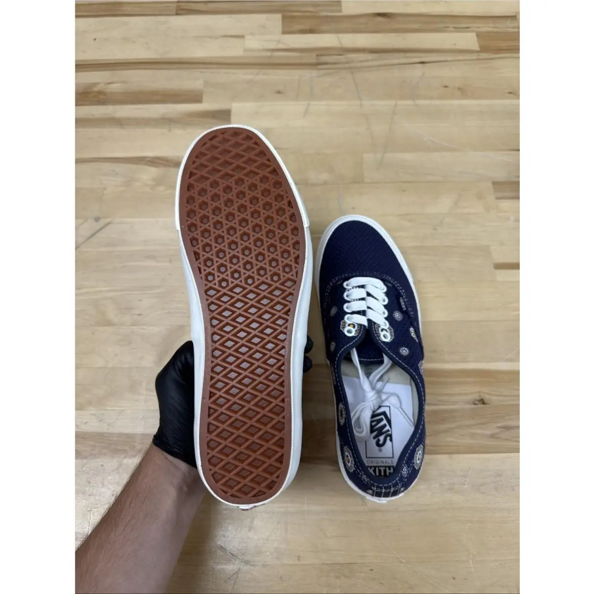 Vans shoes - VANS Authentic LX - Authentic - VN0A4BV90VB - Blue 5
