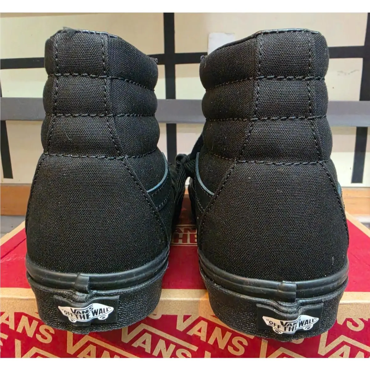 Vans shoes - VANS Sk8-Hi - Black 4