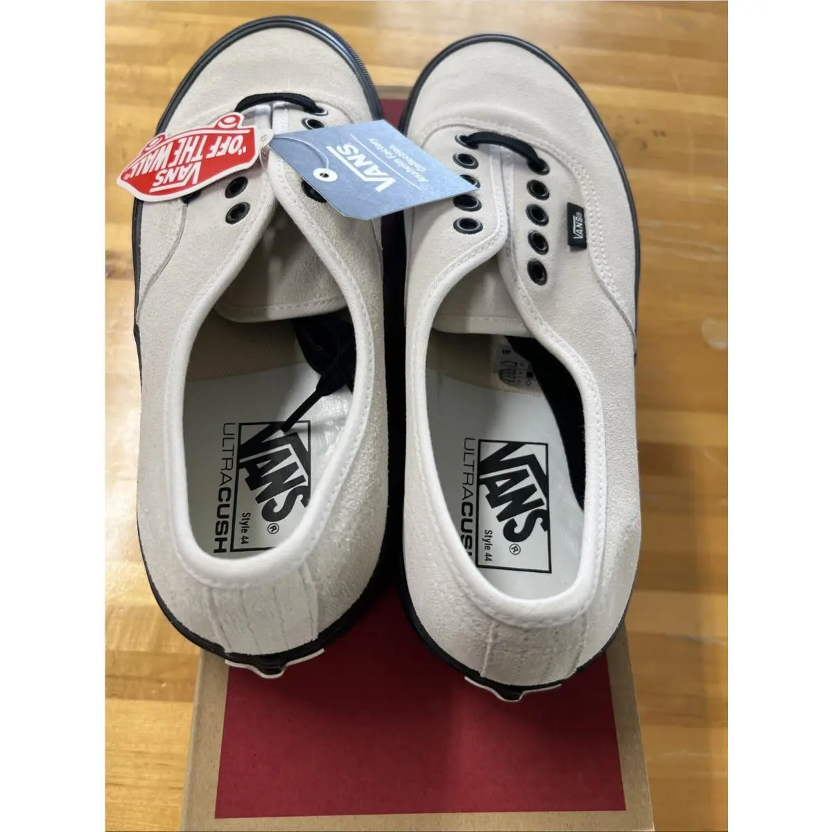 Vans shoes - VANS Authentic 44 DX - Authentic - VN0A38ENMR4 - White (UPC: 0192363230115) 0