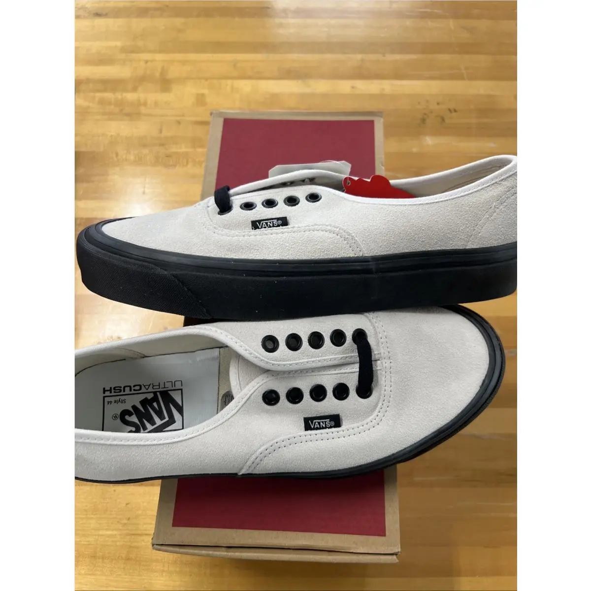 Vans shoes - VANS Authentic 44 DX - Authentic - VN0A38ENMR4 - White (UPC: 0192363230115) 2