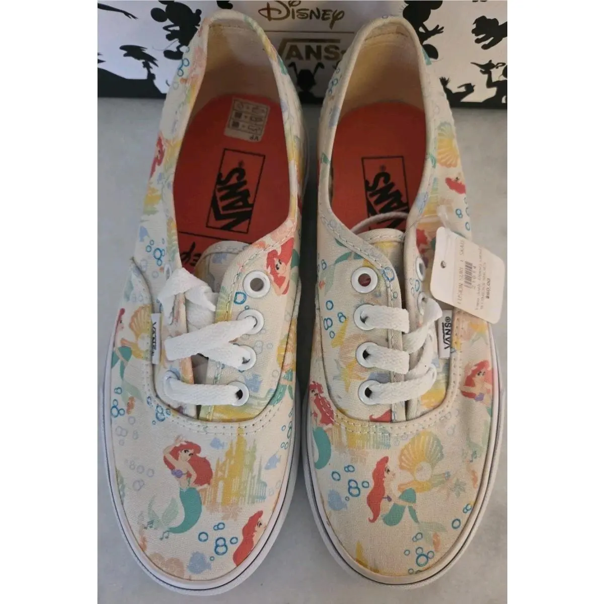 Vans shoes - Vans Disney Ariel Print Little Mermaid Princess - Multicolor (UPC: 617932208451) 0