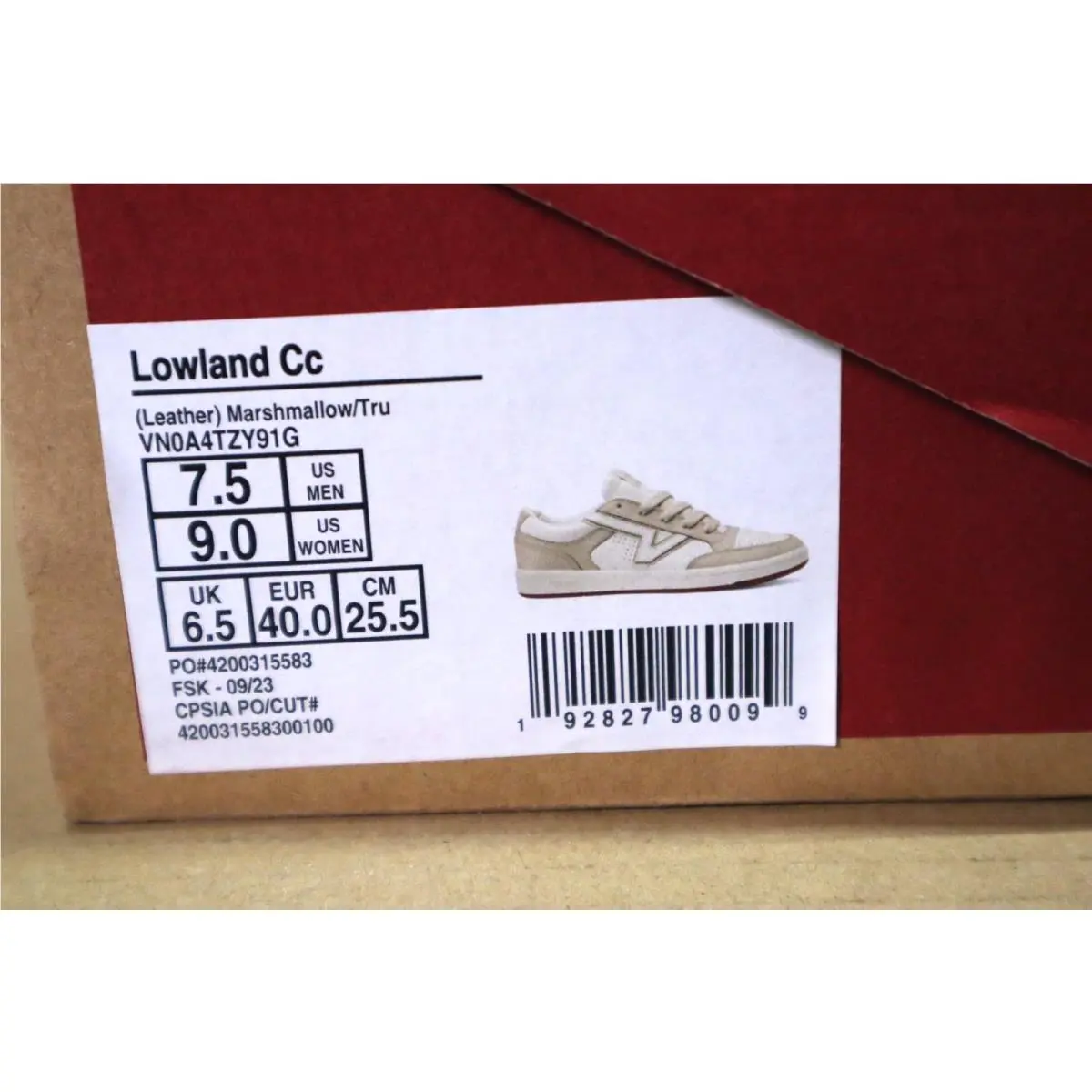 Vans shoes - VANS Lowland - Lowland - White 10