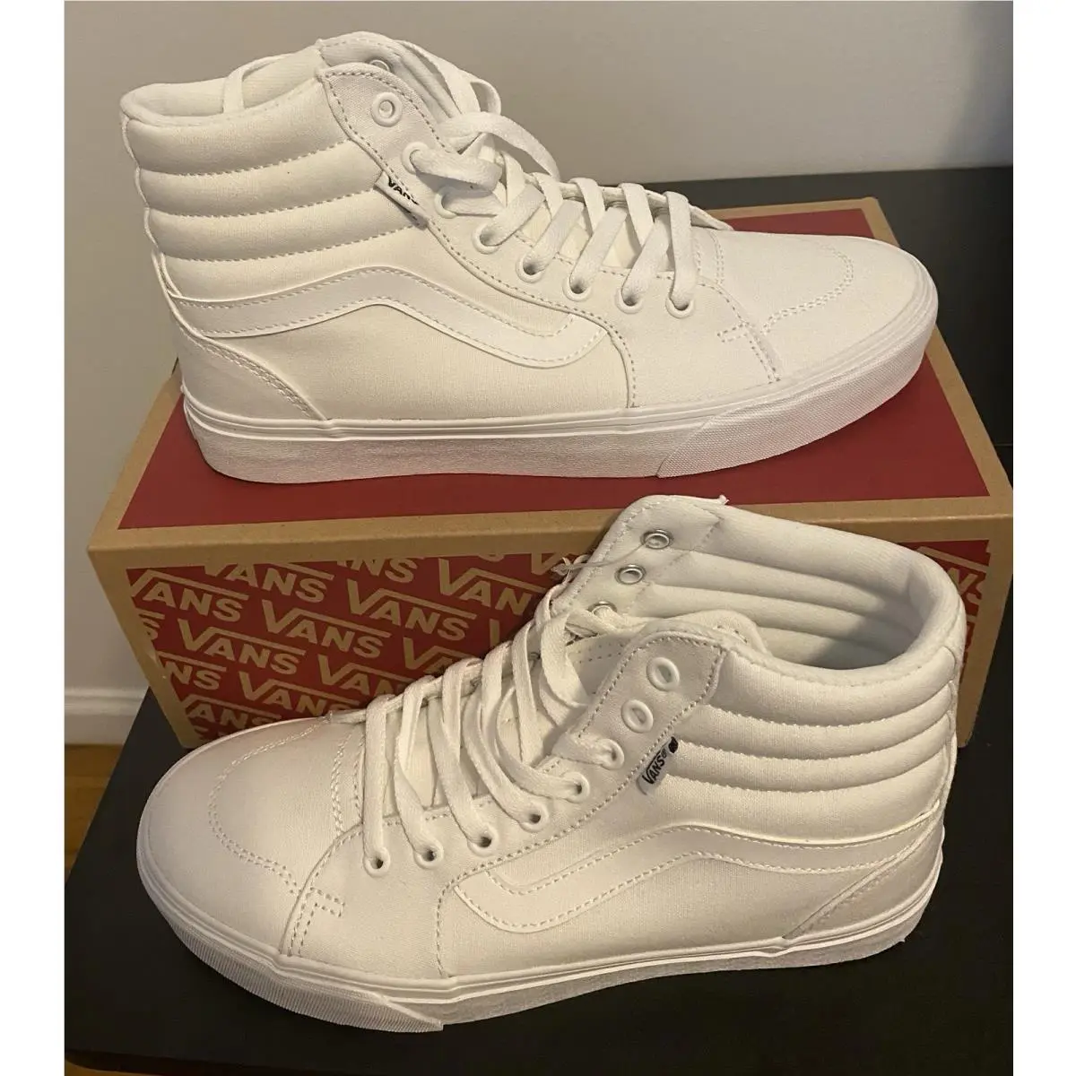 Vans shoes - VANS Sk8-Hi - White 0