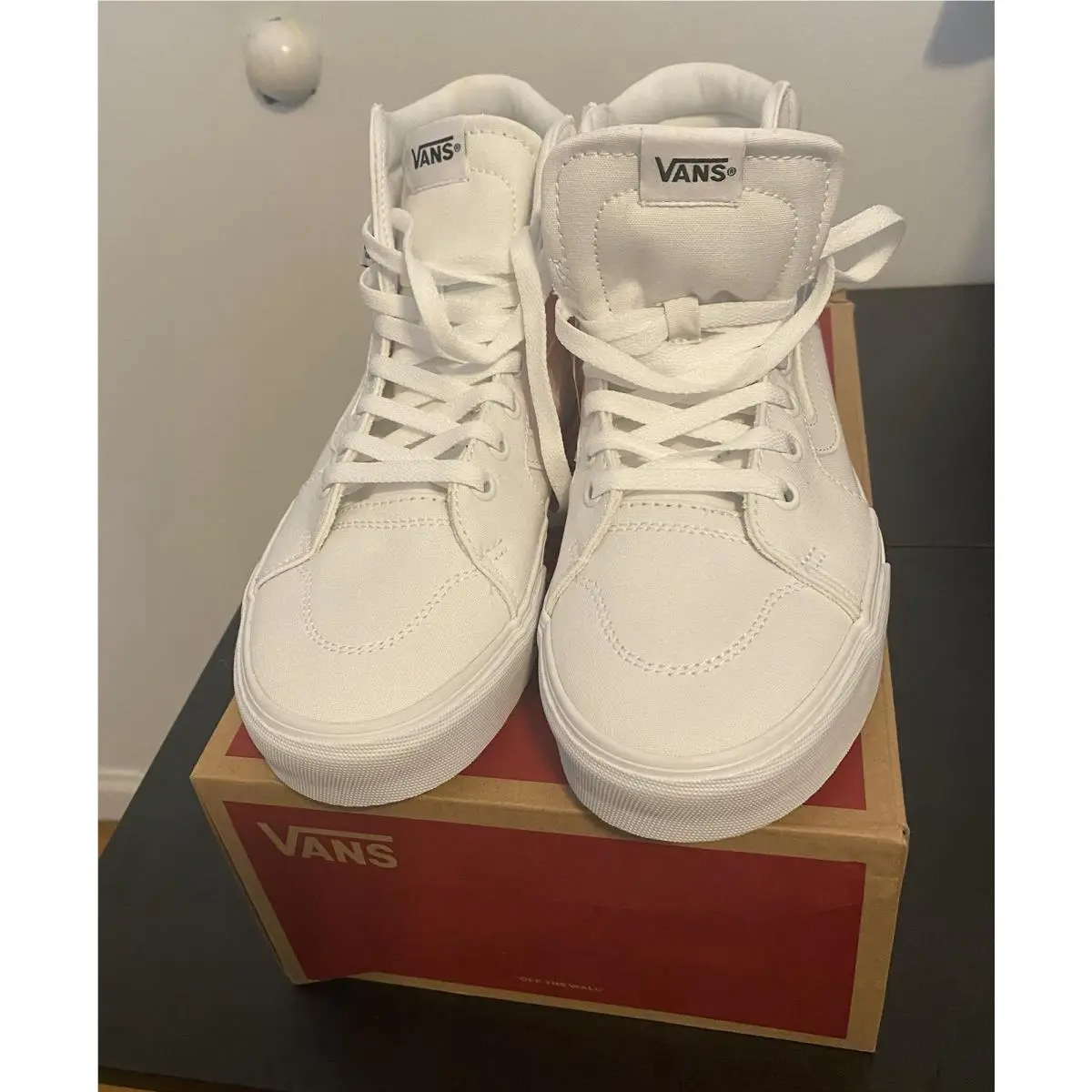 Vans shoes - VANS Sk8-Hi - White 1
