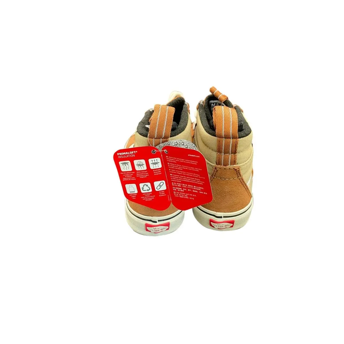 Vans shoes - Mte Sk8-Hi Waterproof - Mte Waterproof - VN000CVTI6Y1 - Orange (UPC: 197065566432) 3
