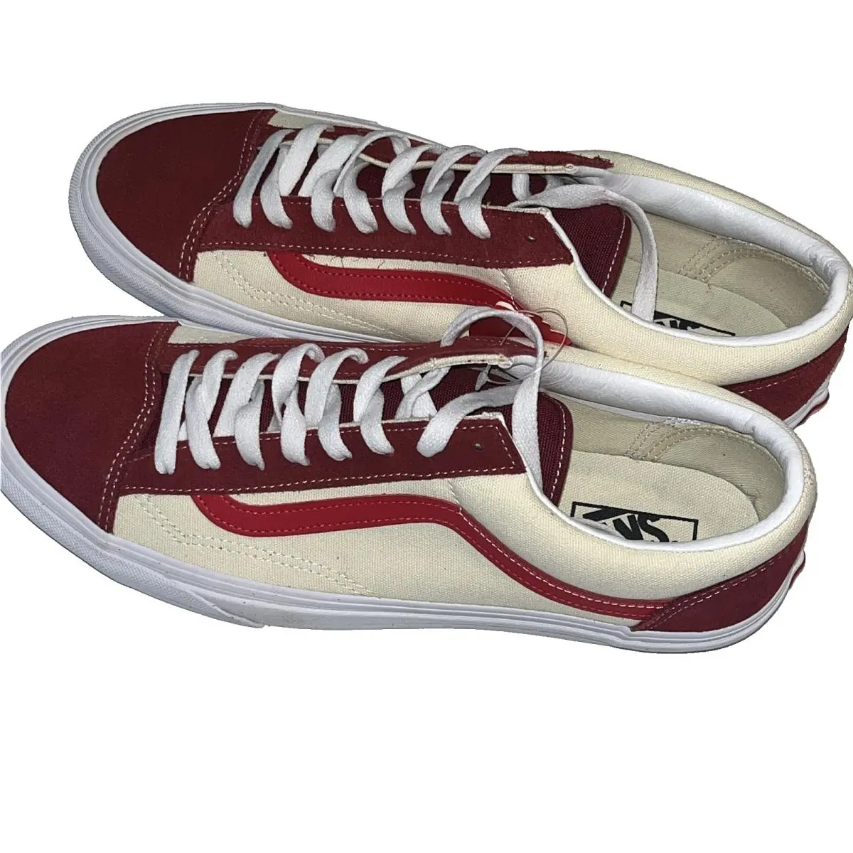 Vans shoes - VANS Off The Wall - Off The Wall - White/Ivory Red 8