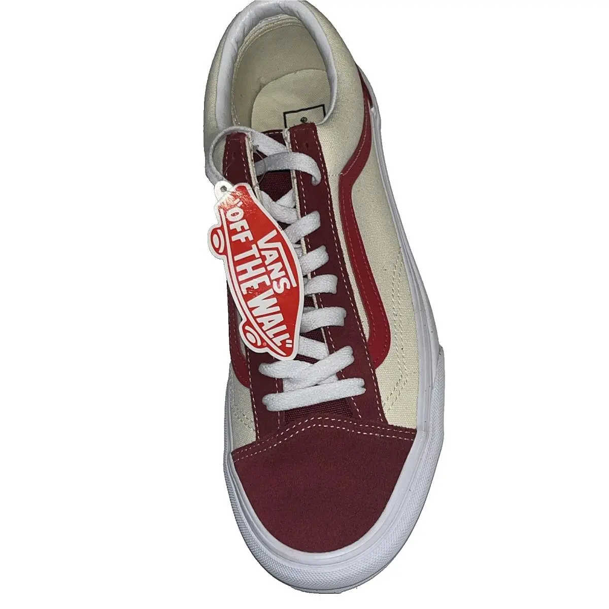 Vans shoes - VANS Off The Wall - Off The Wall - White/Ivory Red 17
