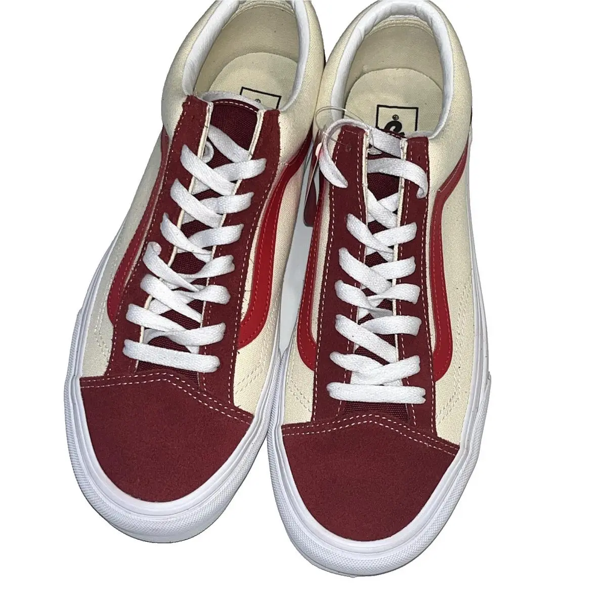 Vans shoes - VANS Off The Wall - Off The Wall - White/Ivory Red 2