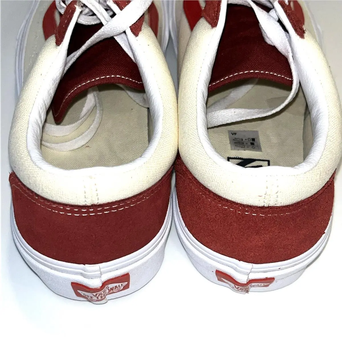 Vans shoes - VANS Off The Wall - Off The Wall - White/Ivory Red 15
