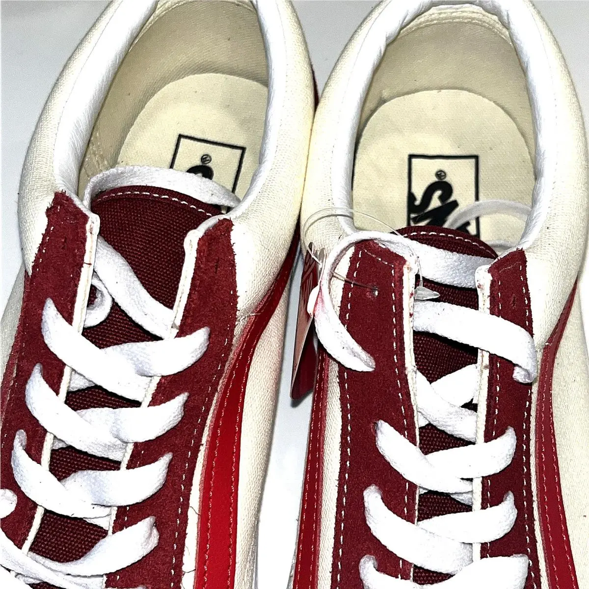 Vans shoes - VANS Off The Wall - Off The Wall - White/Ivory Red 11