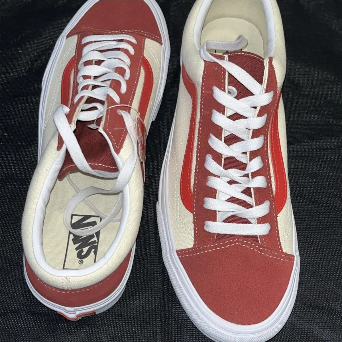 Vans shoes - VANS Off The Wall - Off The Wall - White/Ivory Red 12