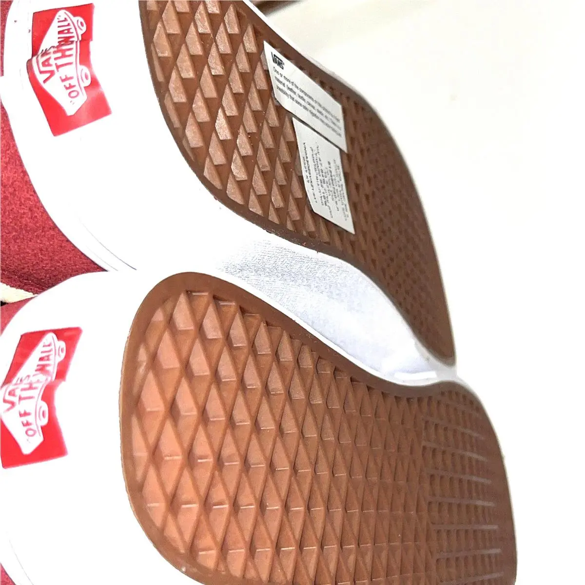 Vans shoes - VANS Off The Wall - Off The Wall - White/Ivory Red 13