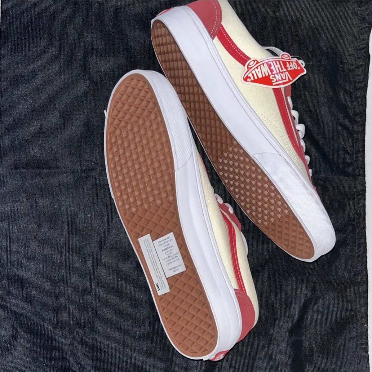 Vans shoes - VANS Off The Wall - Off The Wall - White/Ivory Red 14