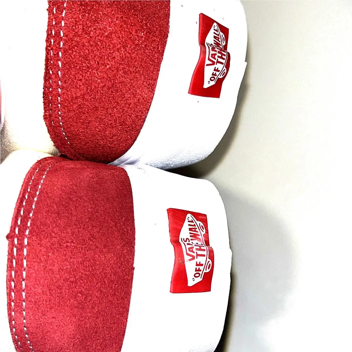 Vans shoes - VANS Off The Wall - Off The Wall - White/Ivory Red 0