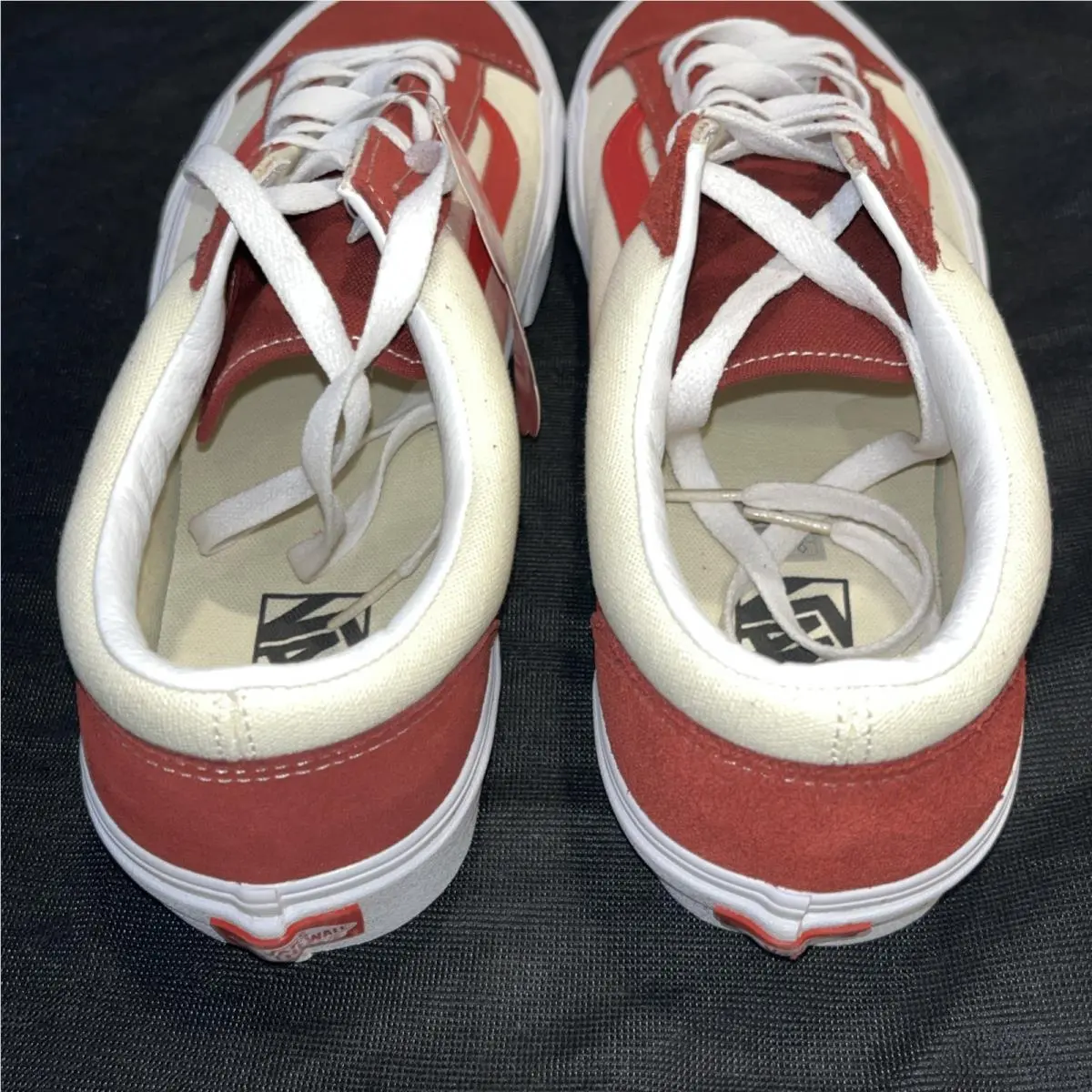 Vans shoes - VANS Off The Wall - Off The Wall - White/Ivory Red 1