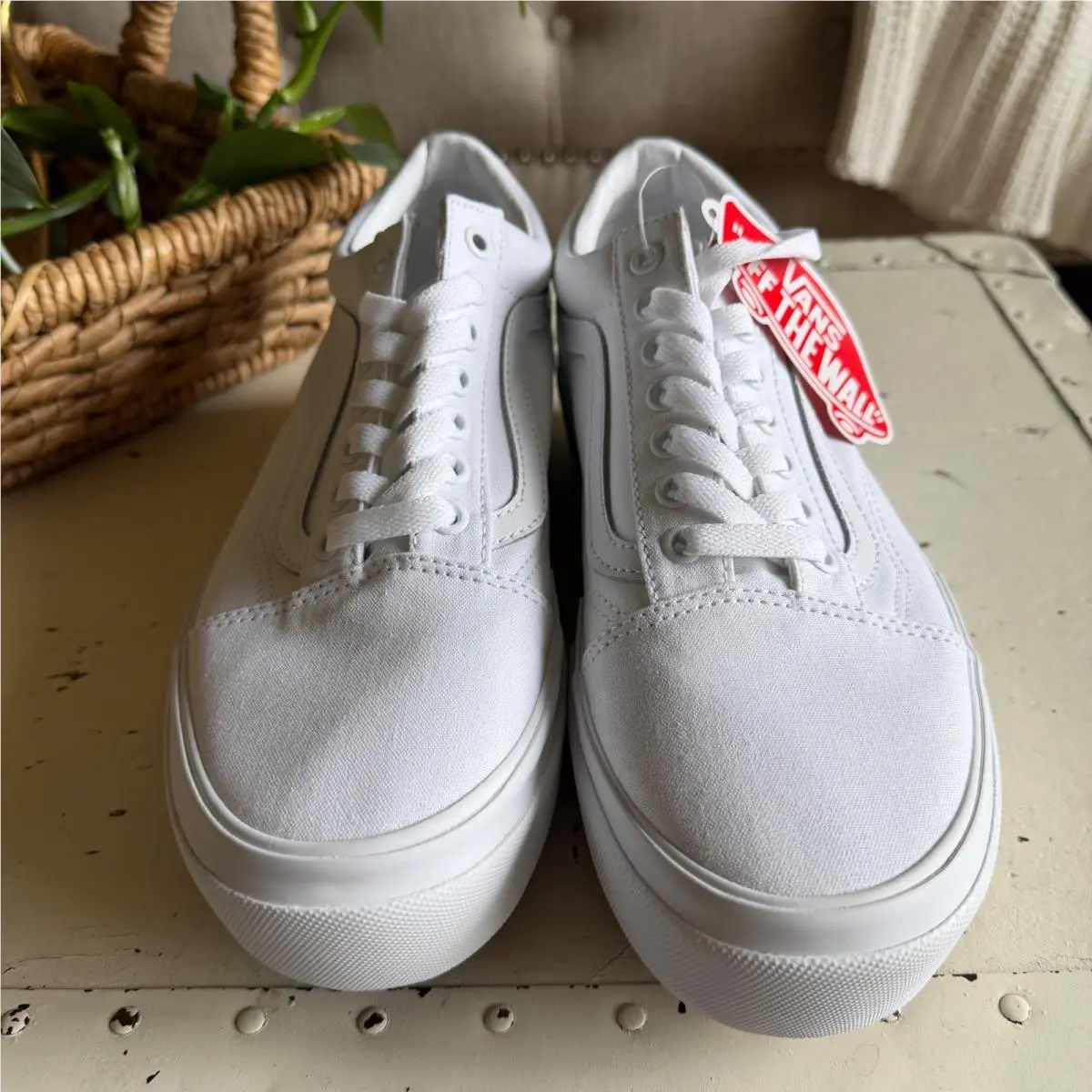 Vans shoes - Old Skool Stacked - Old Skool Stacked - White 9