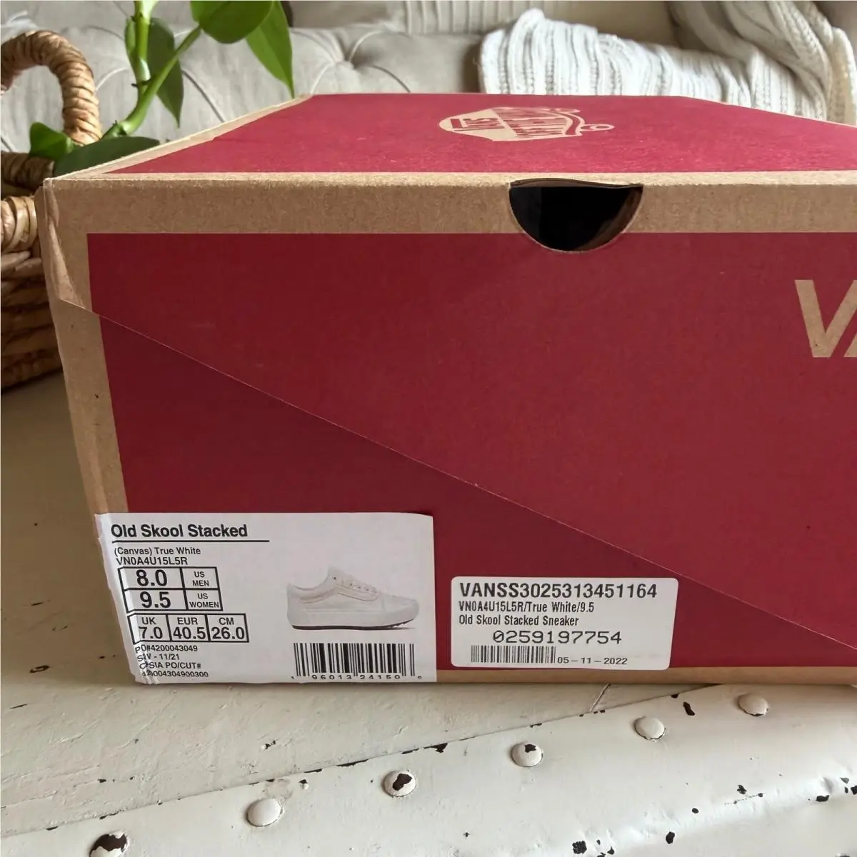 Vans shoes - Old Skool Stacked - Old Skool Stacked - White 2