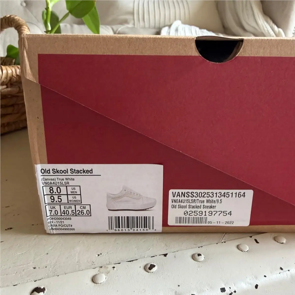 Vans shoes - Old Skool Stacked - Old Skool Stacked - White 3
