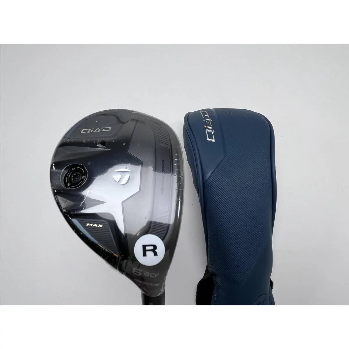 Taylormade Qi4D Max Rescue 6 Hybrid 30 Kbs Reax 50g Regular Graphite RH HC
