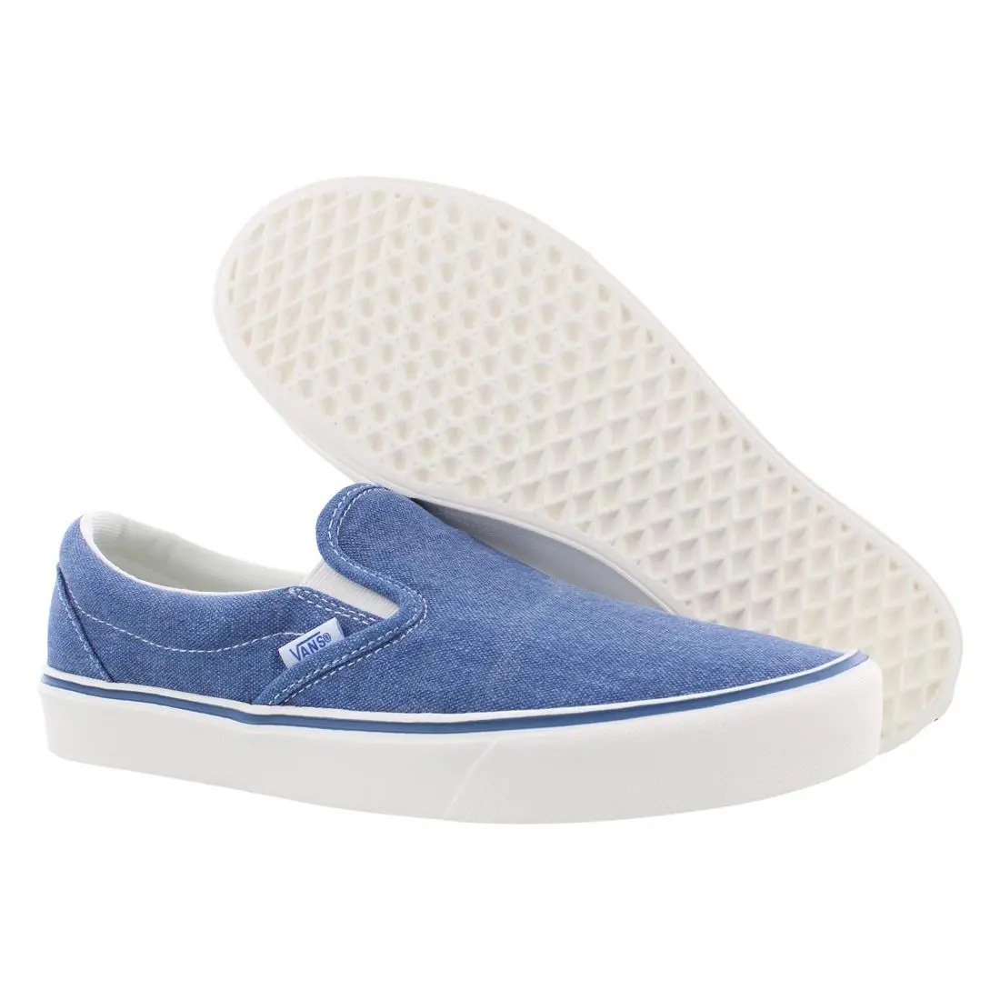 Vans Slip On Lite + Mens Shoes Size 5 Color: Blue