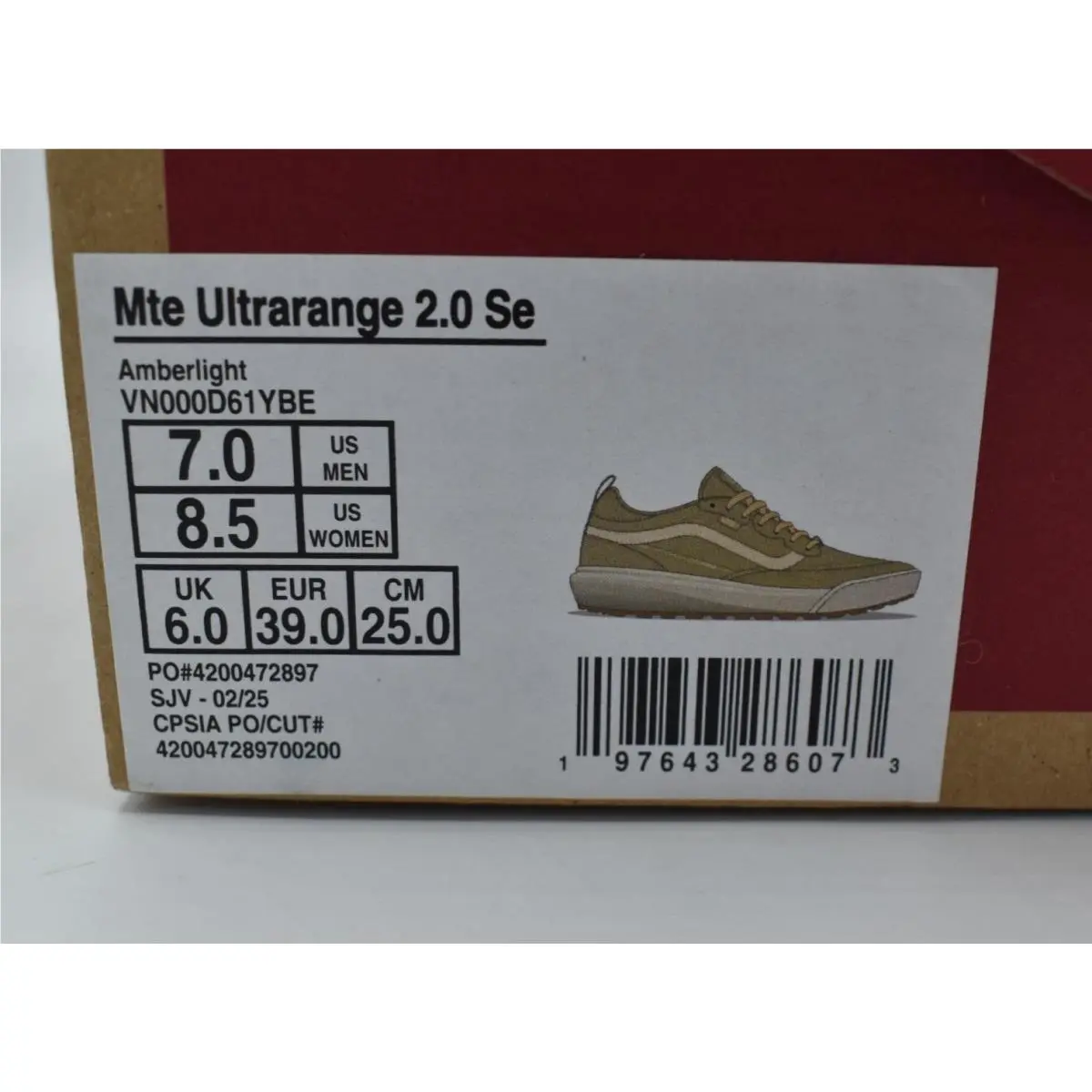 Vans shoes - VANS UltraRange - UltraRange - Brown (UPC: 197643286073) 11