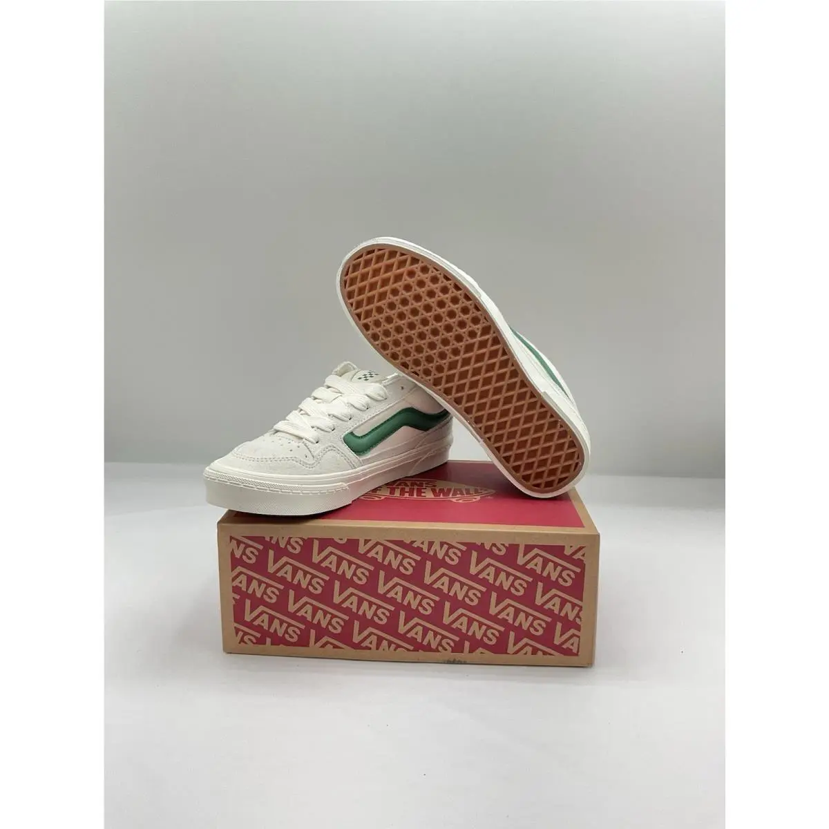 Vans shoes - Vans Caldrone Chunky Lace Fairway - VN0A2Z4AO3N1 - Gray & Green (UPC: 197643162582) 0