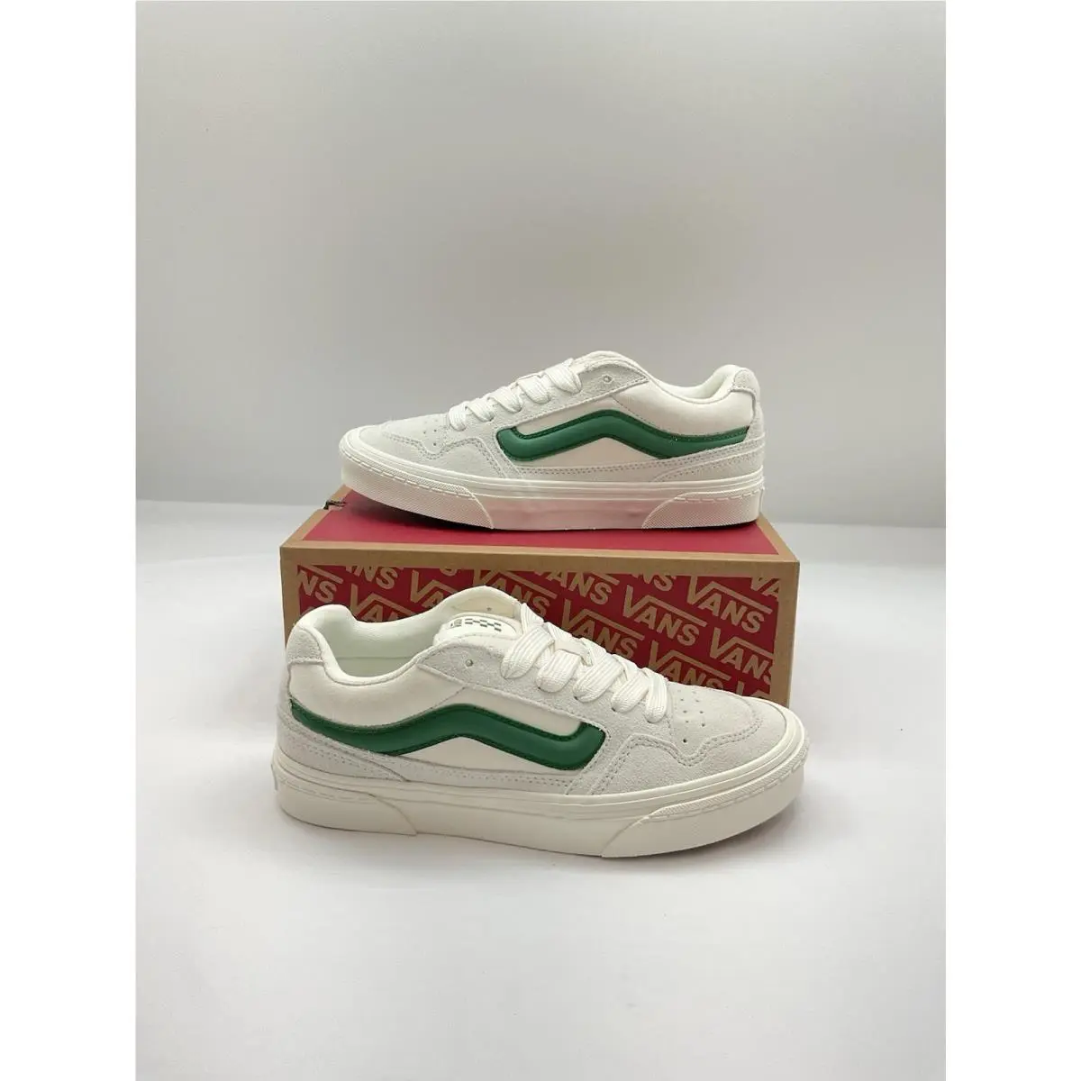 Vans shoes - Vans Caldrone Chunky Lace Fairway - VN0A2Z4AO3N1 - Gray & Green (UPC: 197643162582) 4